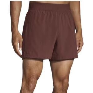 Brooks Sherpa 5" Running Shorts Pull On Logo Back Zip Pocket Raisin XXL NWT